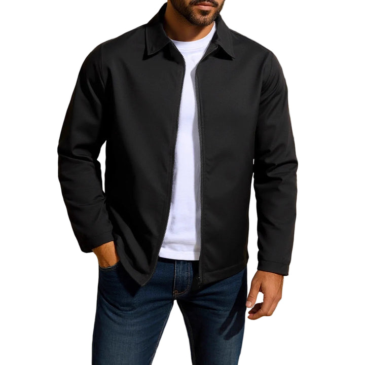 Herren Strickjacke mit Reißverschluss und Raglanärmeln – Lässiger Schnitt