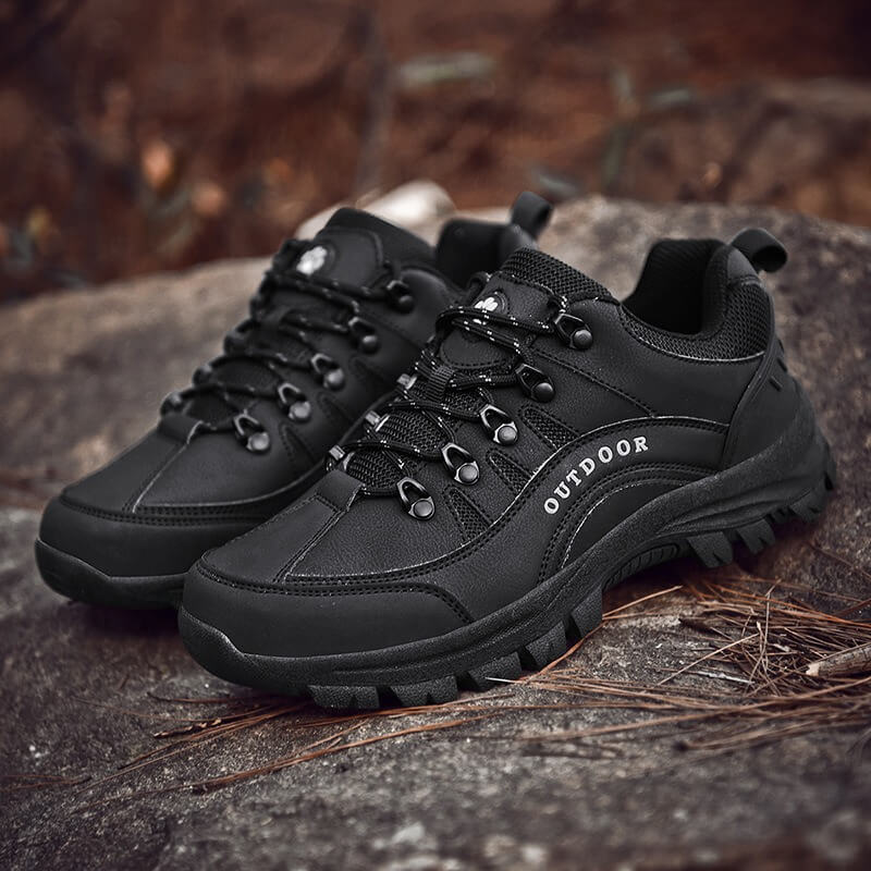 Herren-Wanderschuhe – Gummisohle und atmungsaktives Gewebe