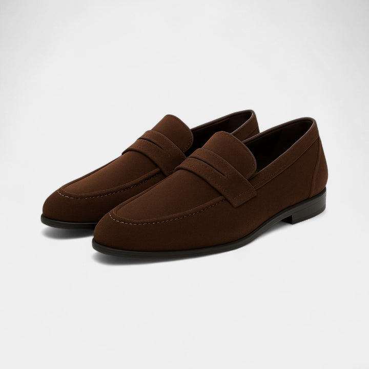 Mocassini uomo in camoscio slip-on – comfort versatile