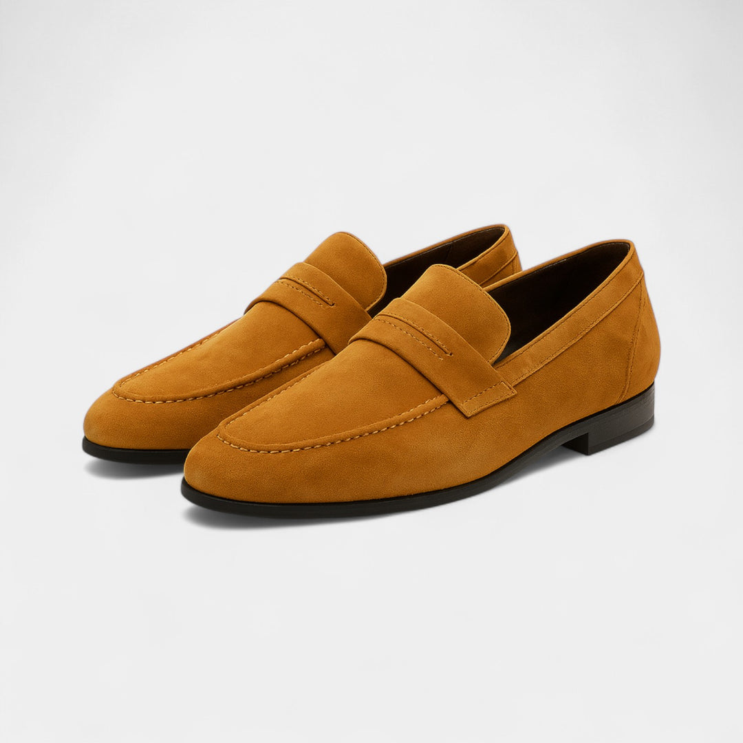 Mocassini uomo in camoscio slip-on – comfort versatile