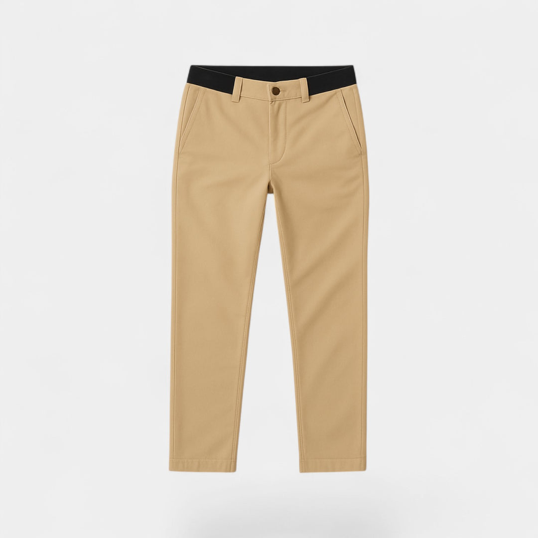 Herren Stretch-Baumwoll-Chino – angepasster Look, raffinierter Stil