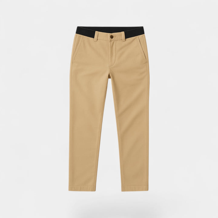 Herren Stretch-Baumwoll-Chino – angepasster Look, raffinierter Stil
