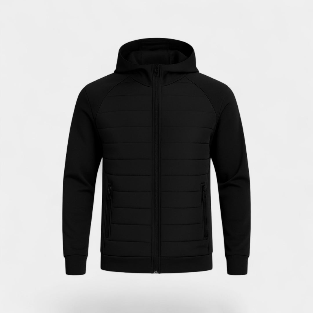 Herre softshell dunjakke med hætte – koreansk stil