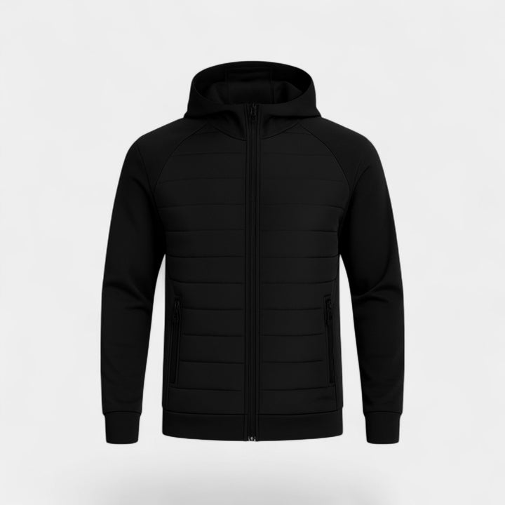 Herre softshell dunjakke med hætte – koreansk stil
