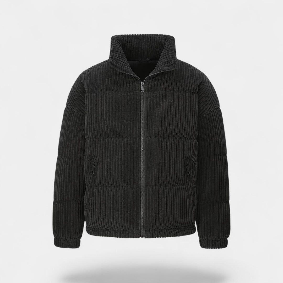 Herren Steppjacke aus Cord – weiter, verstärkter Schnitt