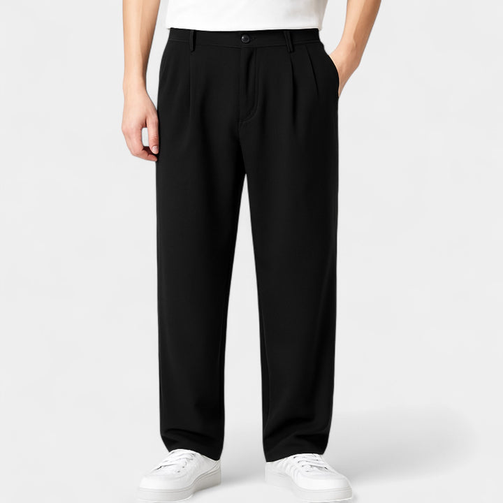 Herren Business Casual Hose Oversize – leichter, lässiger Schnitt