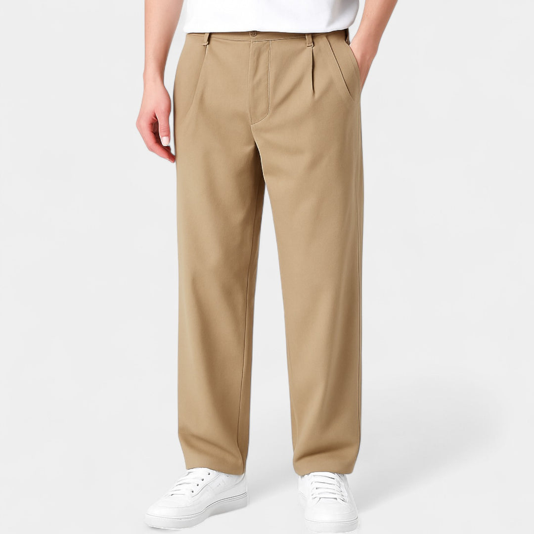 Herren Business Casual Hose Oversize – leichter, lässiger Schnitt