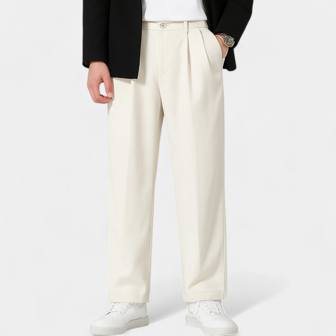 Herren Business Casual Hose Oversize – leichter, lässiger Schnitt