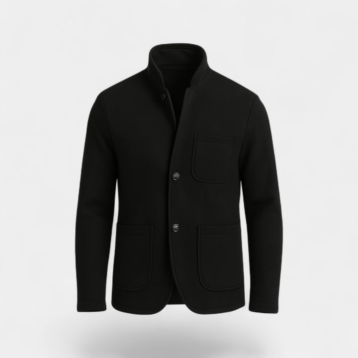Giacca da completo slim uomo collo alto – eleganza moderna