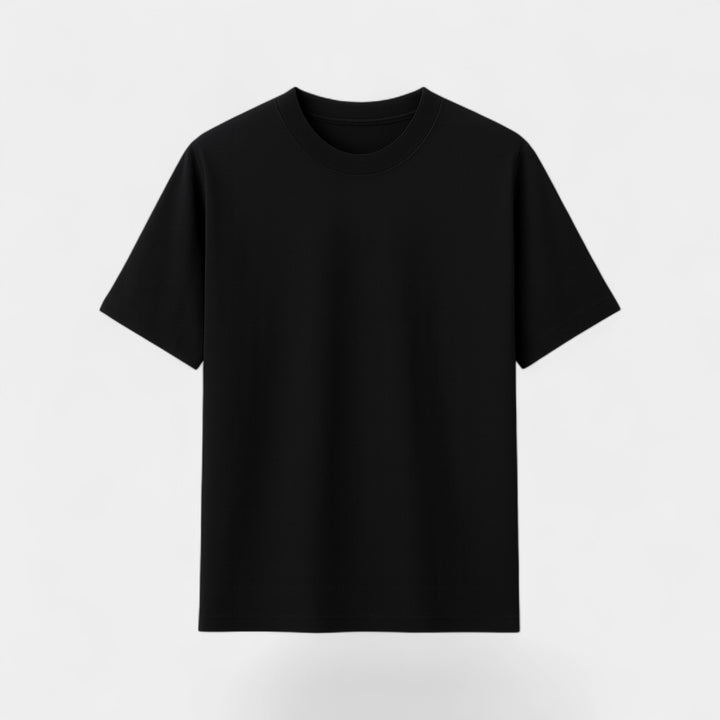 Herren T-Shirt aus Baumwolle, Slim Fit – minimalistisches Basic