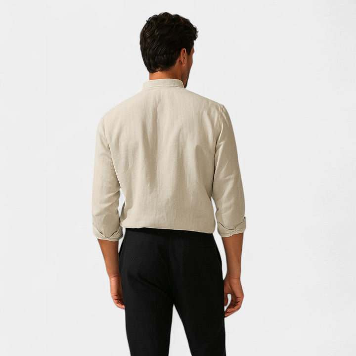 Camicia in twill – stile utilitario chic