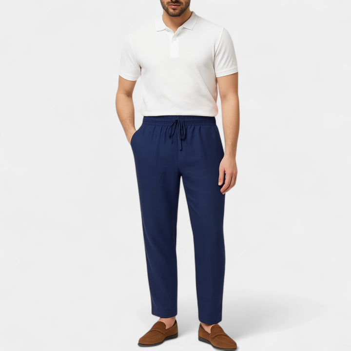 Leinenhose – lässiger Riviera Schnitt