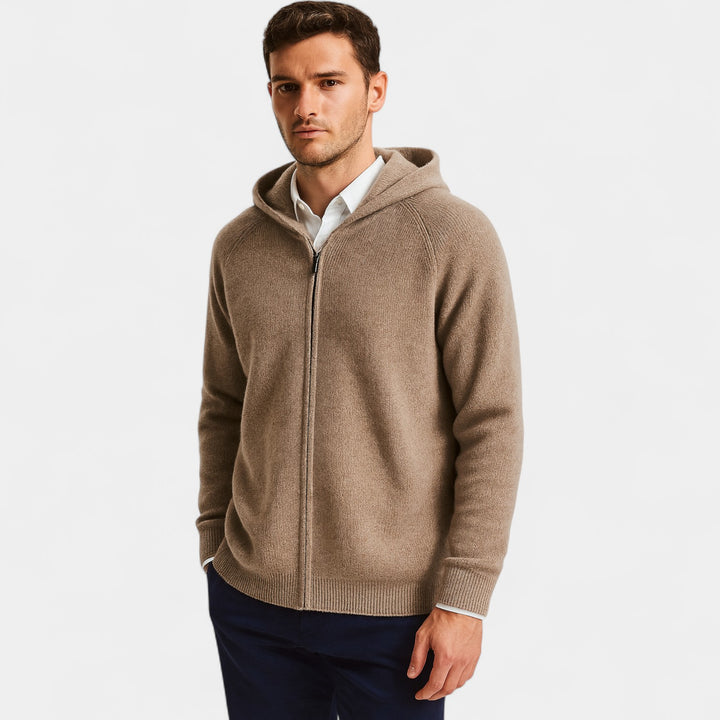 Herren Wolljacke, weiter Schnitt – warmer, lässiger Strick