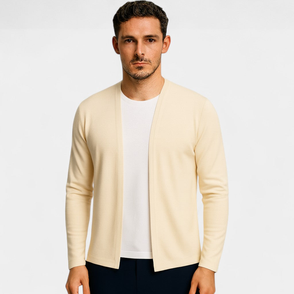 Herren Baumwollcardigan – lässig, tailliert, basic
