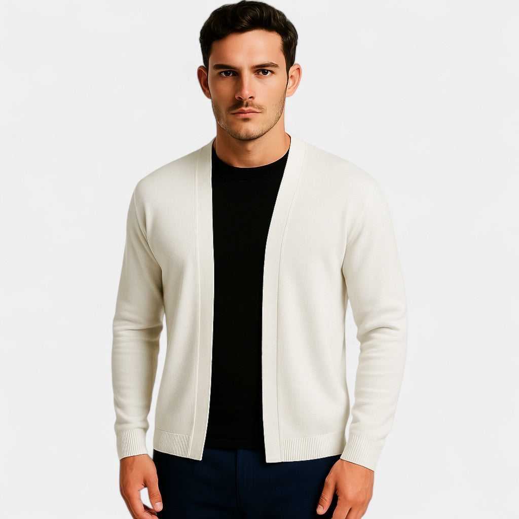 Herren Baumwollcardigan – lässig, tailliert, basic