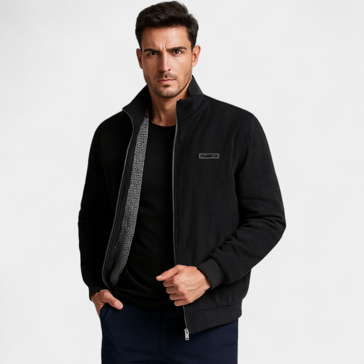 Herren Cordjacke, lässiger Schnitt – zeitlos raffinierter Stil