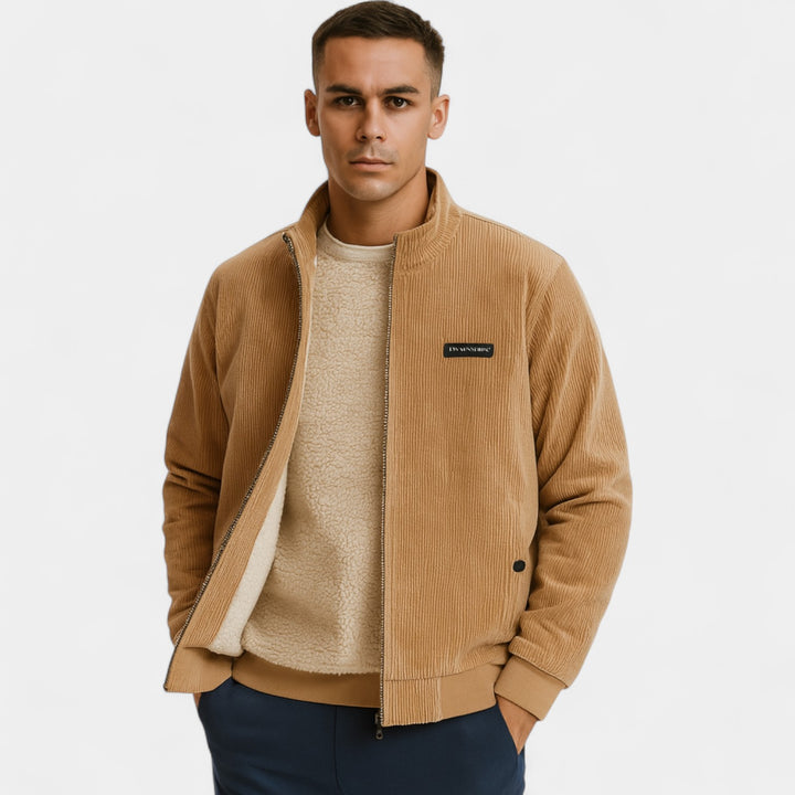 Herren Cordjacke, lässiger Schnitt – zeitlos raffinierter Stil