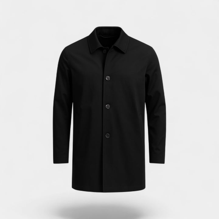 Trench coat uomo mezza lunghezza – cappotto formale leggero