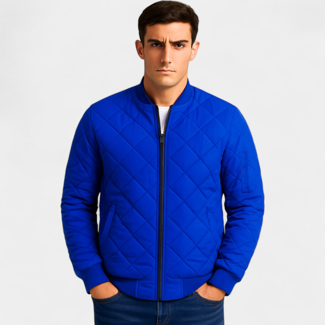 Herren Bomberjacke aus Baumwolle – lässiger Streetwear-Stil