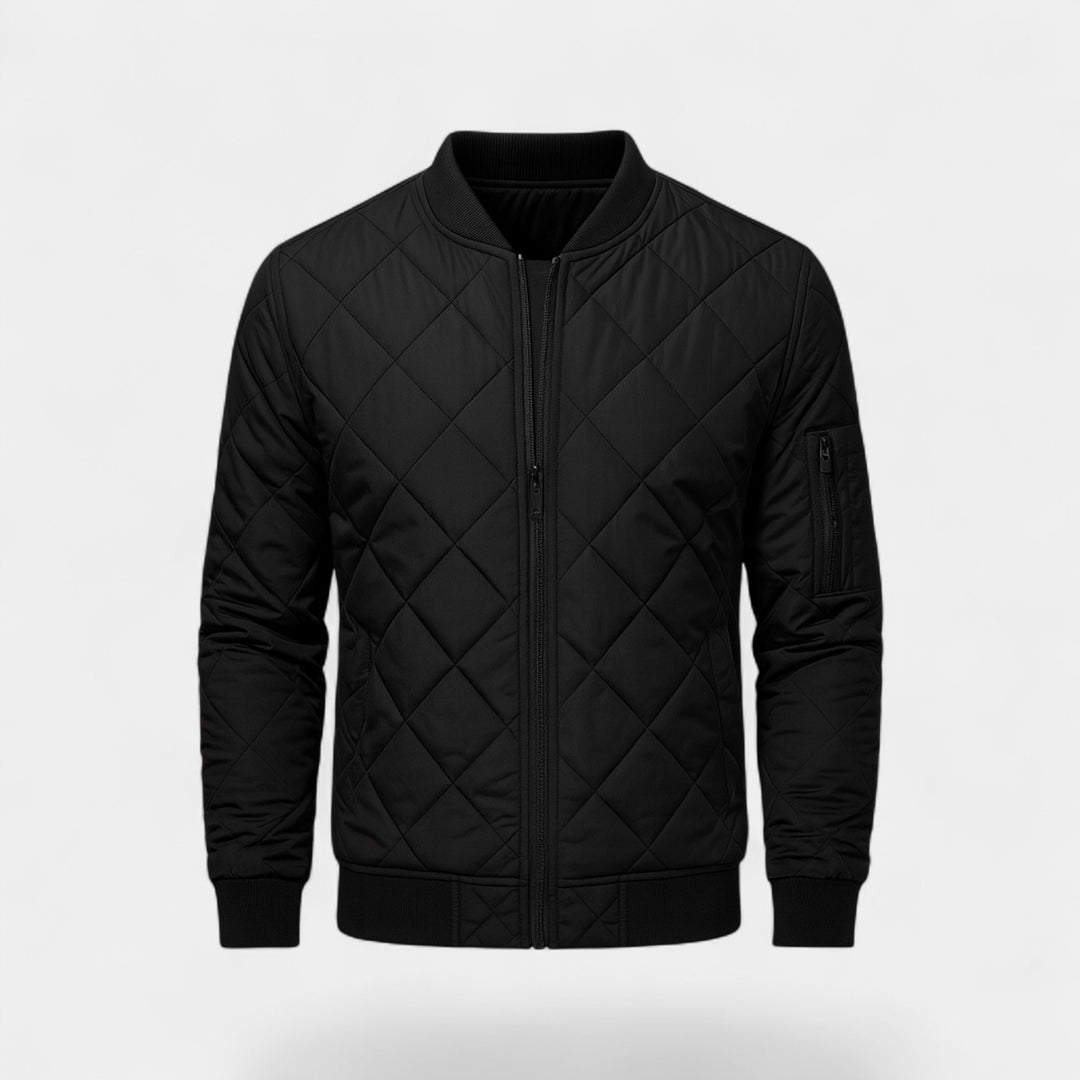 Herren Bomberjacke aus Baumwolle – lässiger Streetwear-Stil