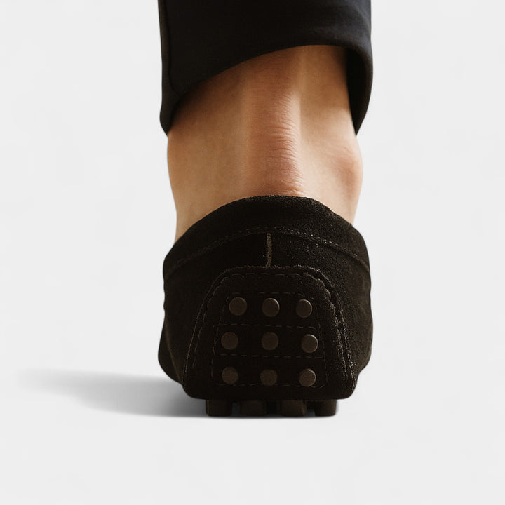 Mocassini uomo in pelle scamosciata - mocassini slip-on casual