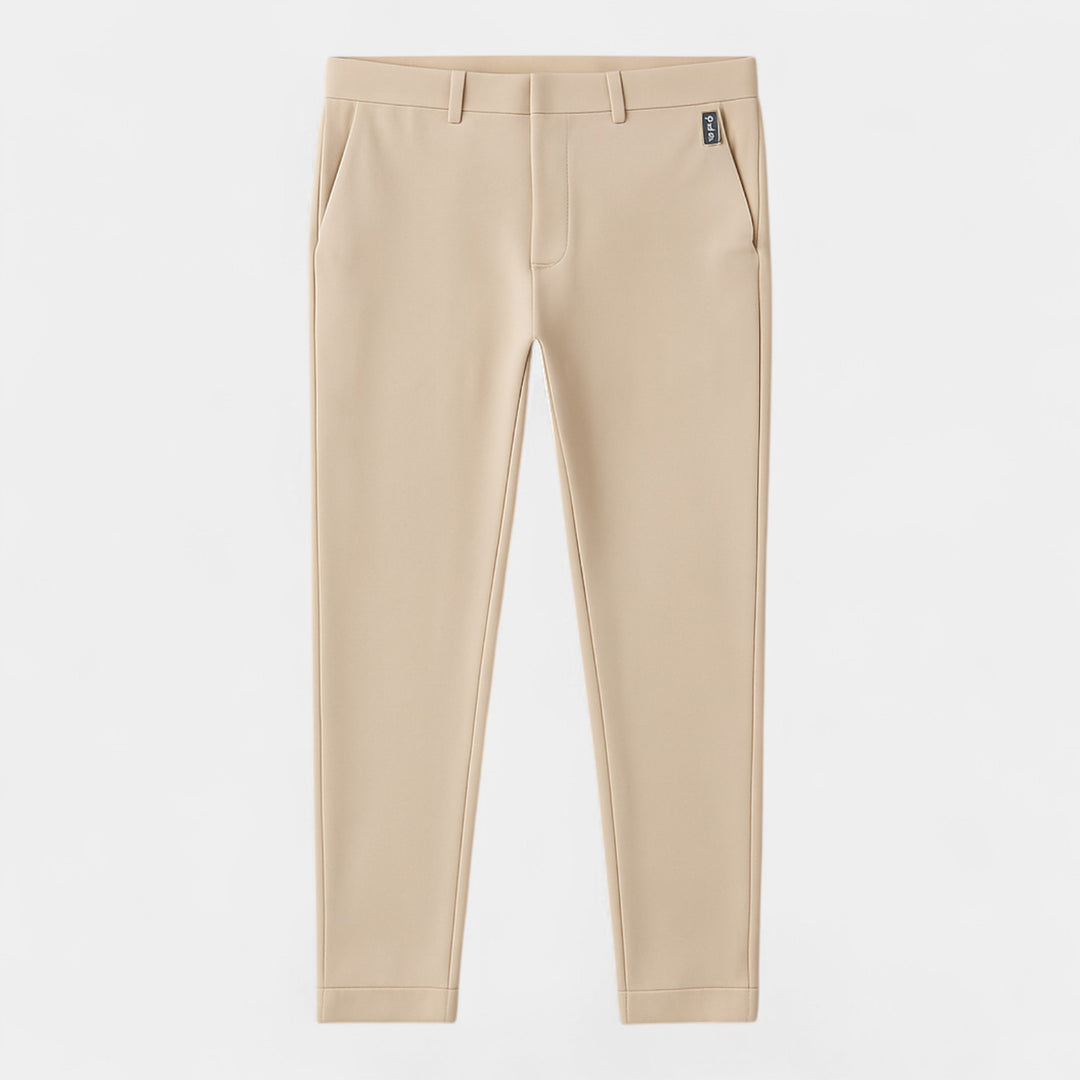 Pantaloni uomo in seta glacé – vita alta, comfort assoluto