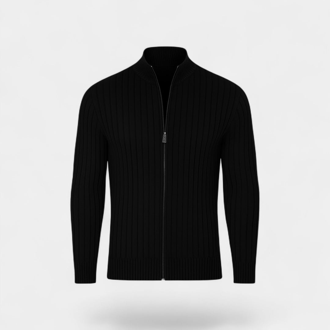 Herren Baumwollweste mit Reißverschluss – minimalistischer, raffinierter Outerwear-Look
