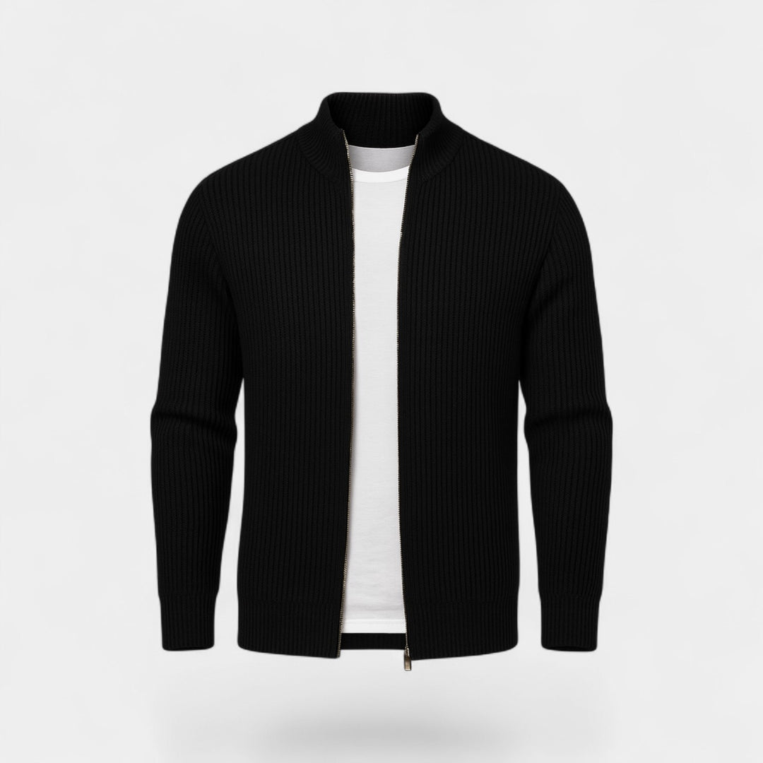 Herren Cardigan aus Strick in Slim Fit