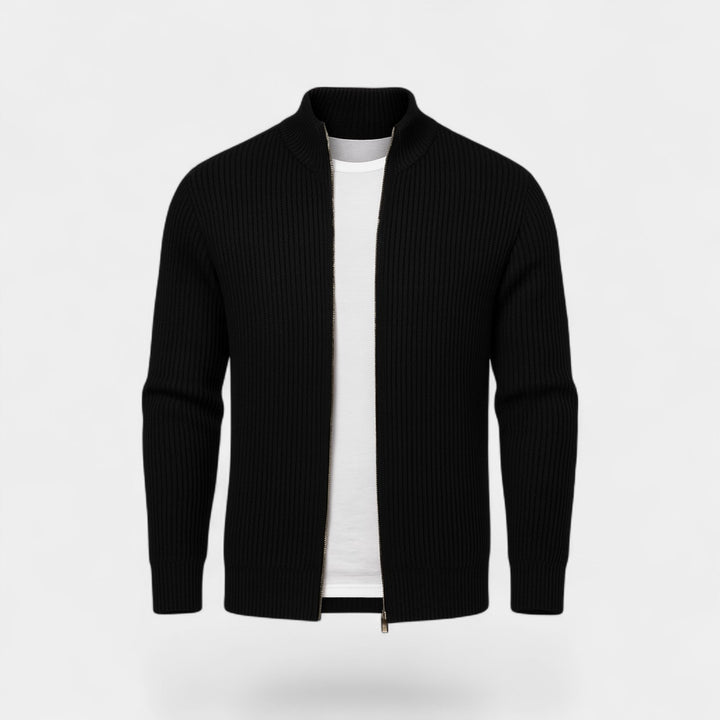Herren Cardigan aus Strick in Slim Fit