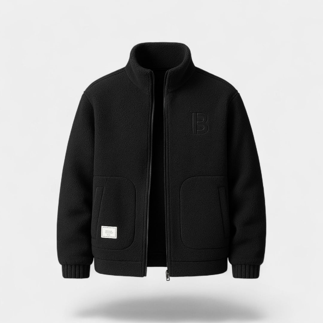 Herre varsity vest i ren kashmir – raffineret, varm, tidløs silhuet