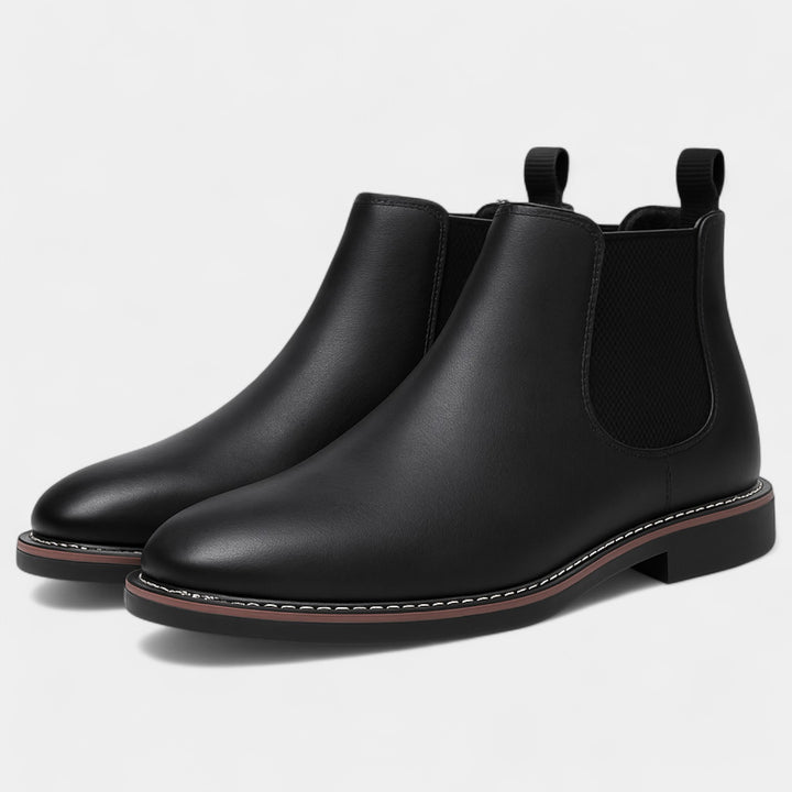Stivaletti Chelsea uomo in pelle di vitello – stile vintage