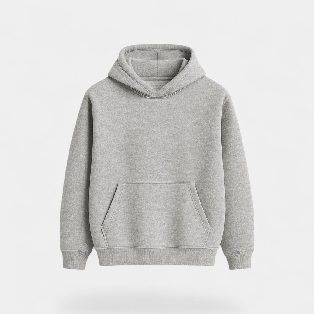 Herren Hoodie aus technischem Jersey – minimalistisches Streetwear-Basic
