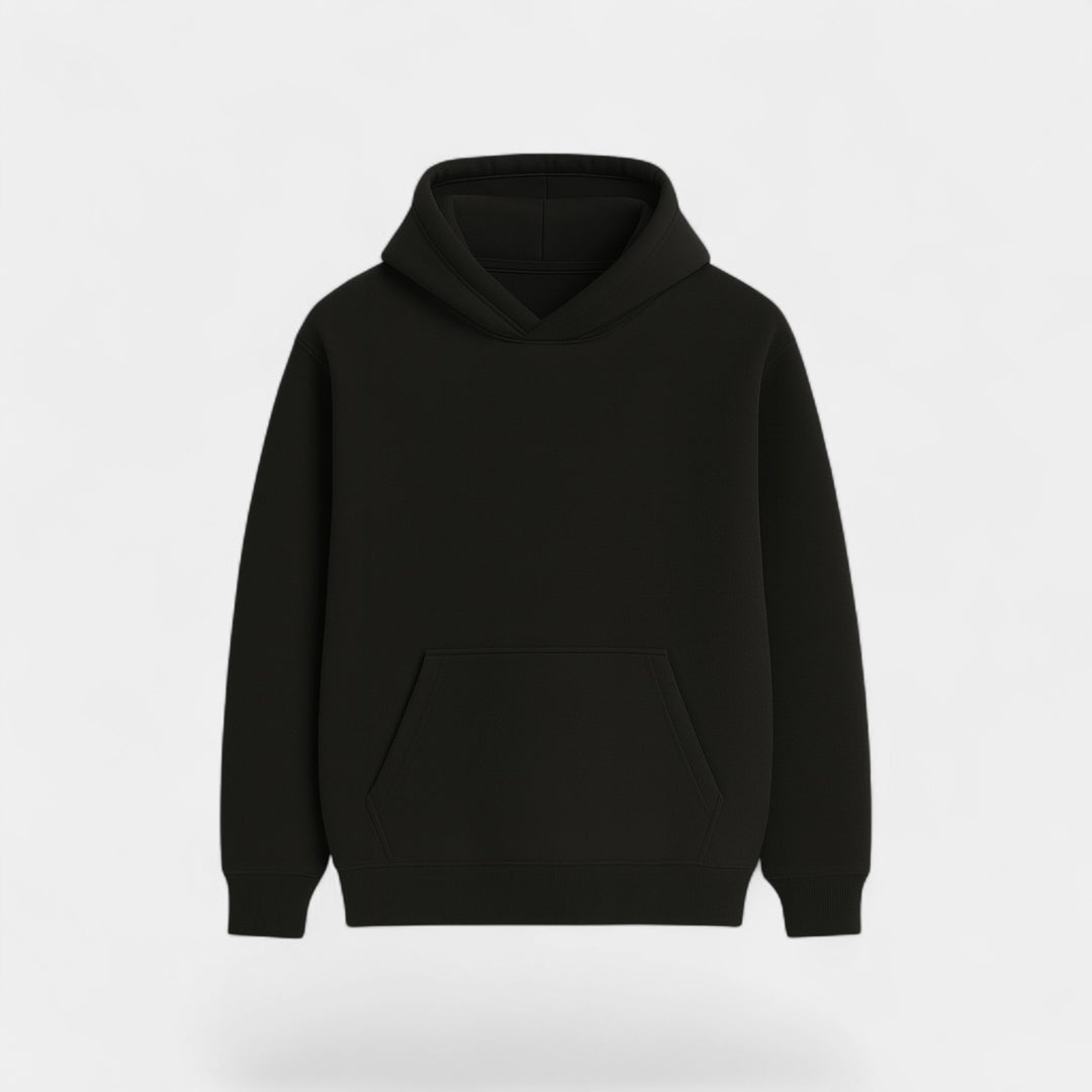 Herren Hoodie aus technischem Jersey – minimalistisches Streetwear-Basic