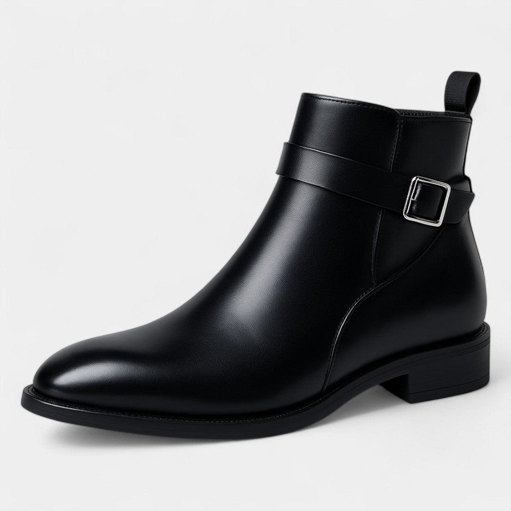 Hohe Herrenstiefel aus Leder