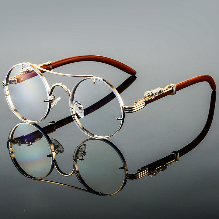Unisex Retro Oversize Sonnenbrille – Acetatgestelle UV400