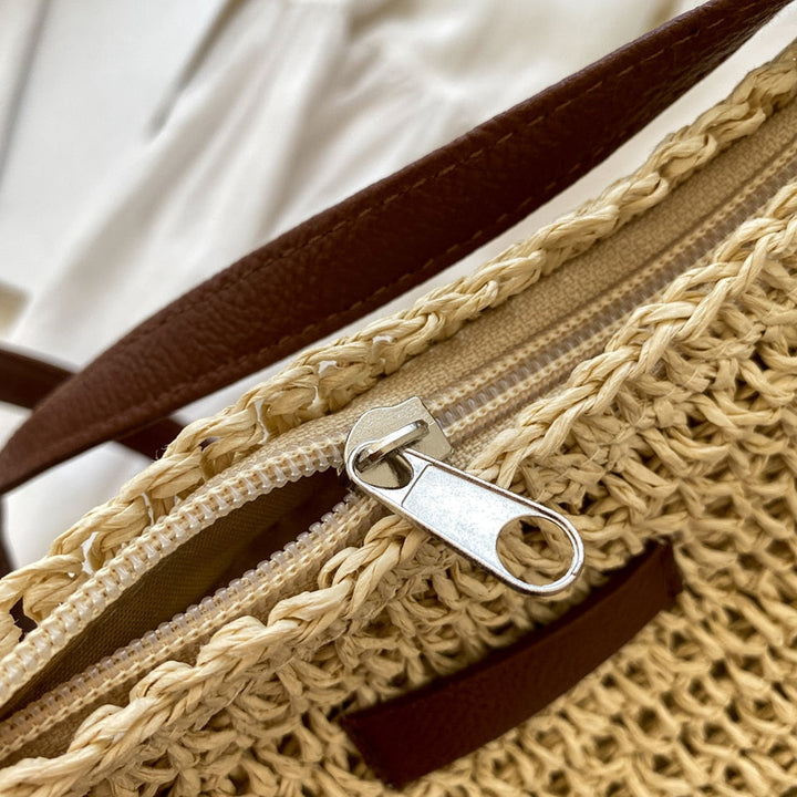 Sac Bandoulière Femme Bohème Tressé – Grand Cabas du Quotidien