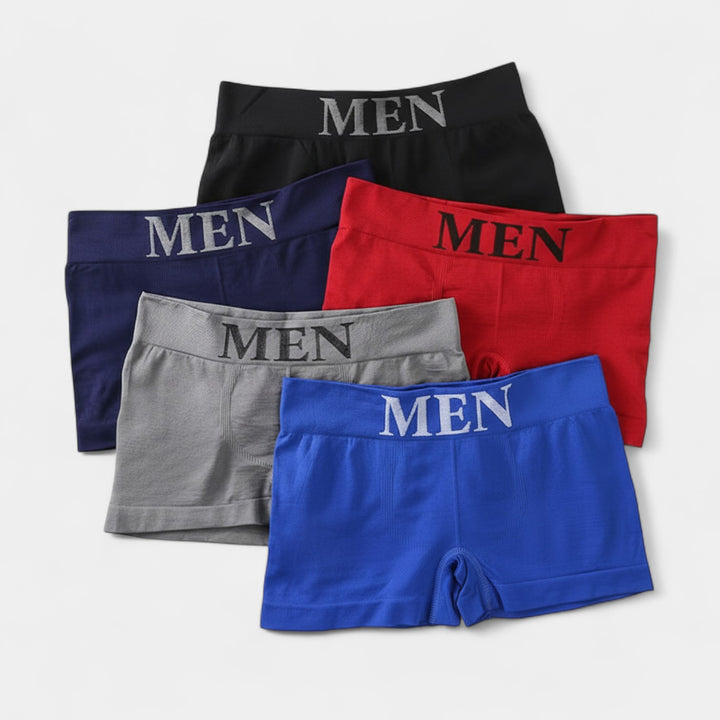 3er-Pack Herren nahtlose Boxershorts aus Baumwolle – dehnbarer Komfort