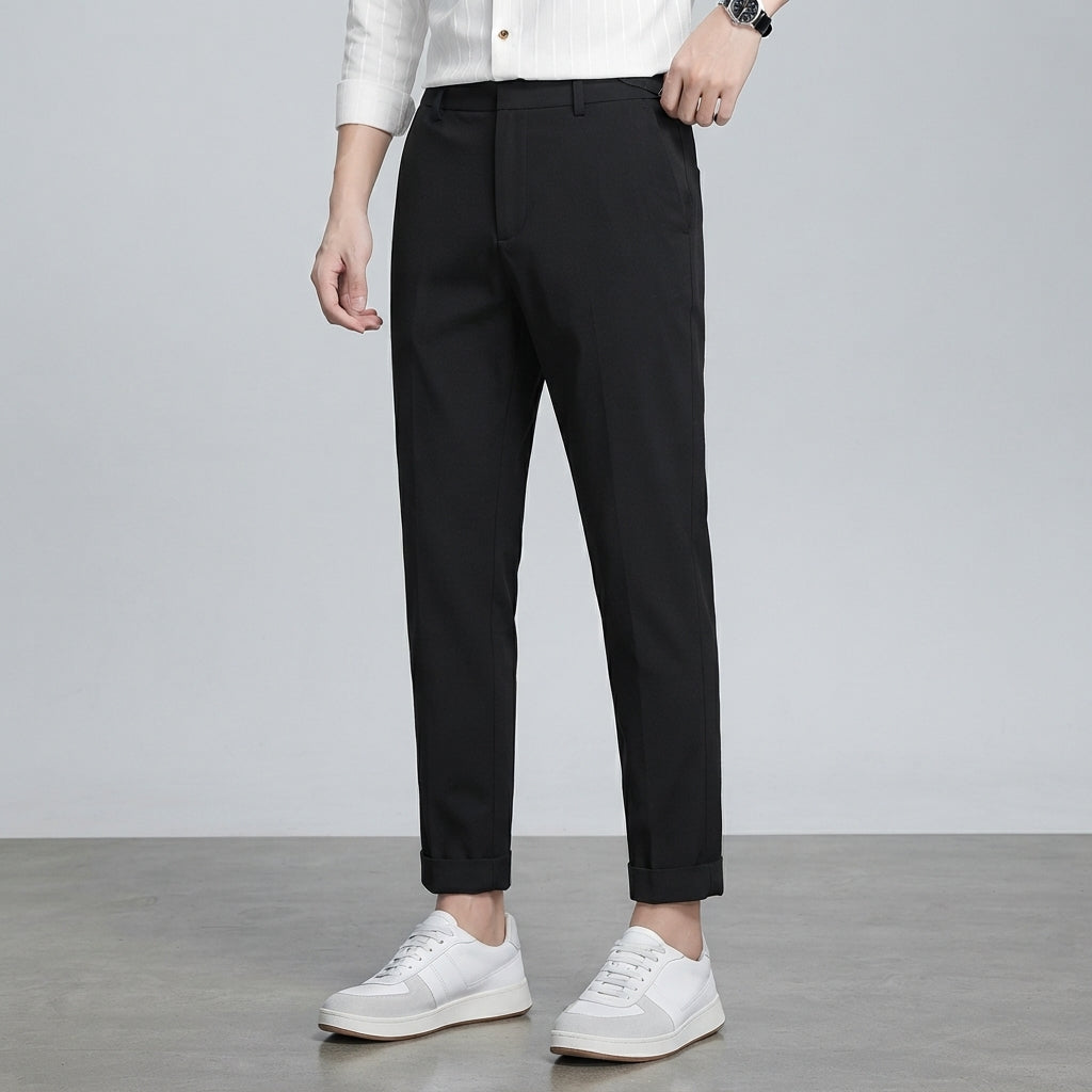 Hose Herren mit hoher Taille – Bequemer Slim-Schnitt