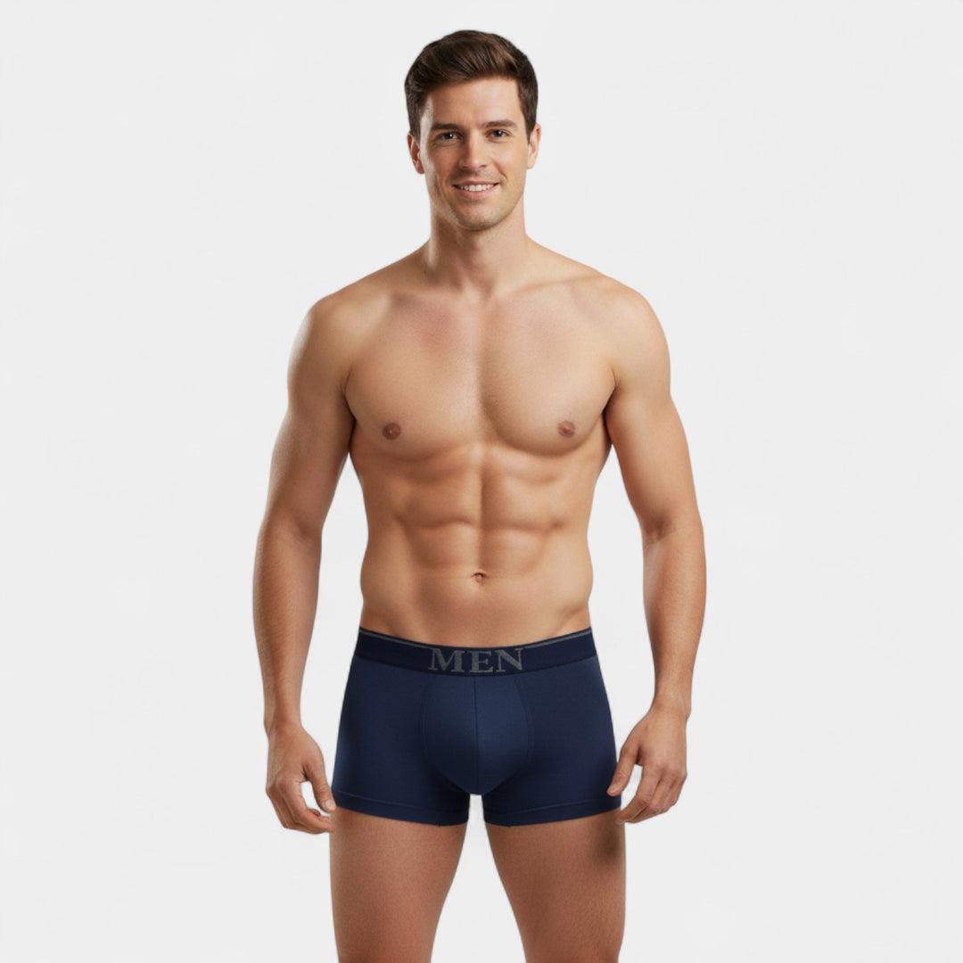 3er-Pack Herren nahtlose Boxershorts aus Baumwolle – dehnbarer Komfort