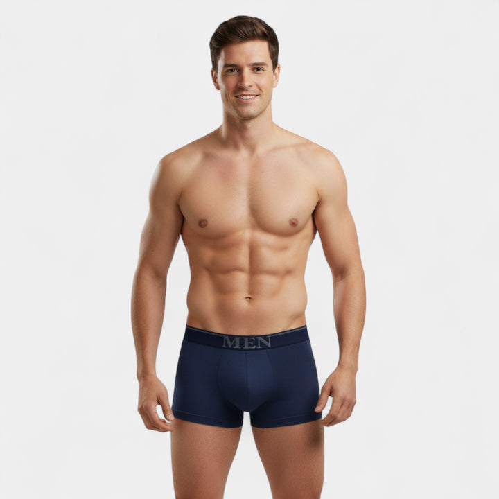 3er-Pack Herren nahtlose Boxershorts aus Baumwolle – dehnbarer Komfort