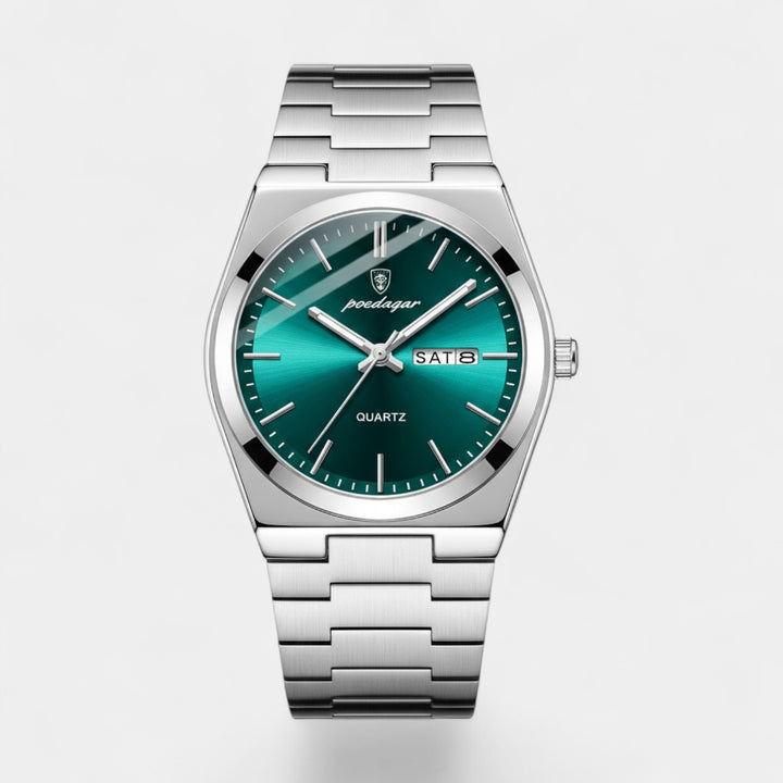 Orologio da Uomo Ultra Sottile in Acciaio Inossidabile – Luminoso e Impermeabile 41 mm