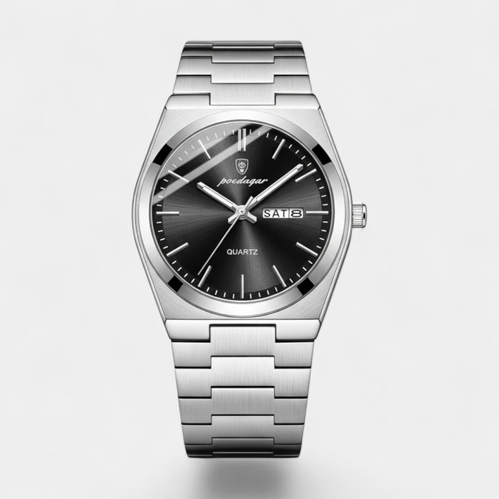 Orologio da Uomo Ultra Sottile in Acciaio Inossidabile – Luminoso e Impermeabile 41 mm