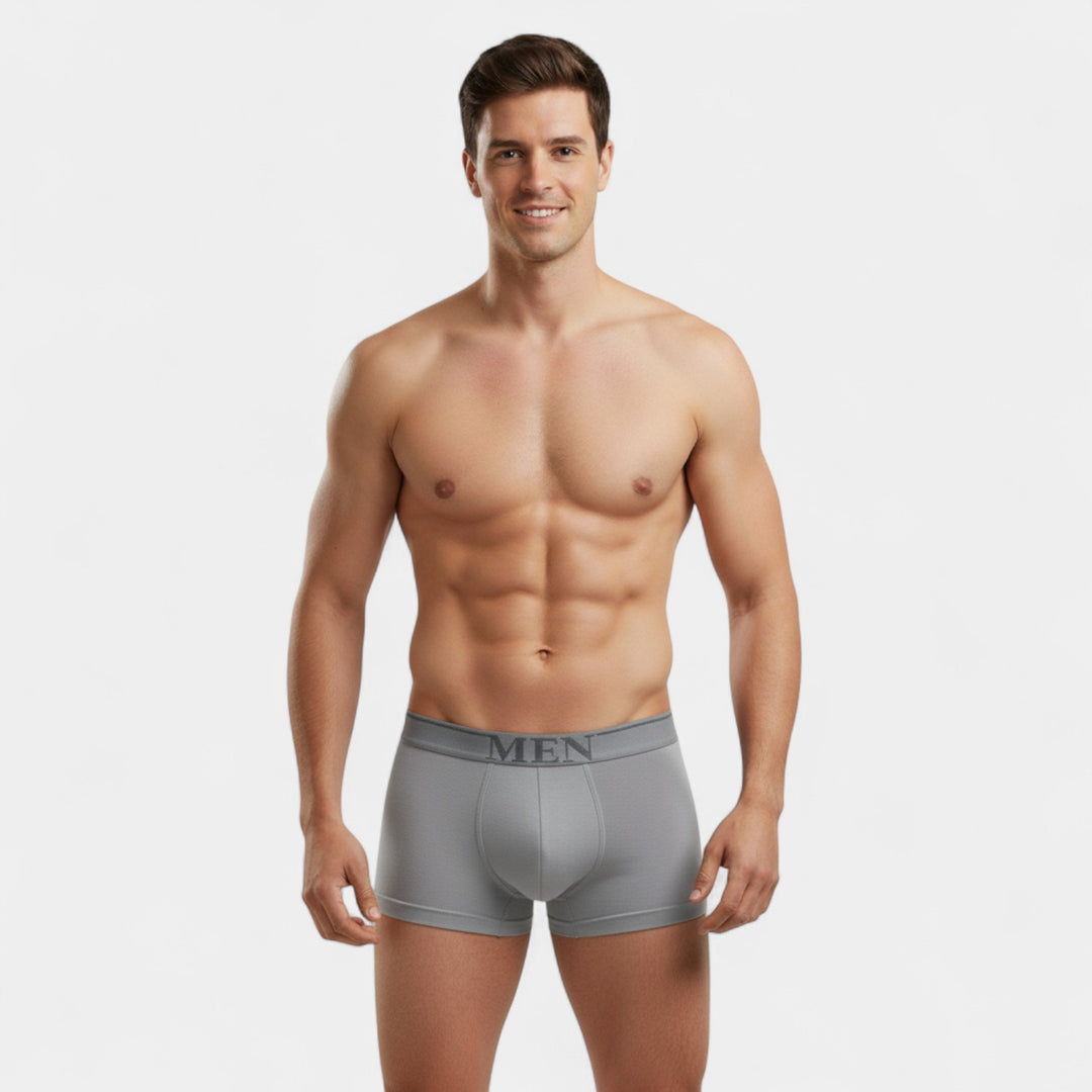 3er-Pack Herren nahtlose Boxershorts aus Baumwolle – dehnbarer Komfort