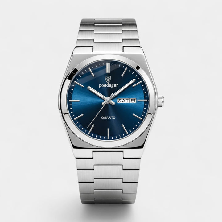Orologio da Uomo Ultra Sottile in Acciaio Inossidabile – Luminoso e Impermeabile 41 mm