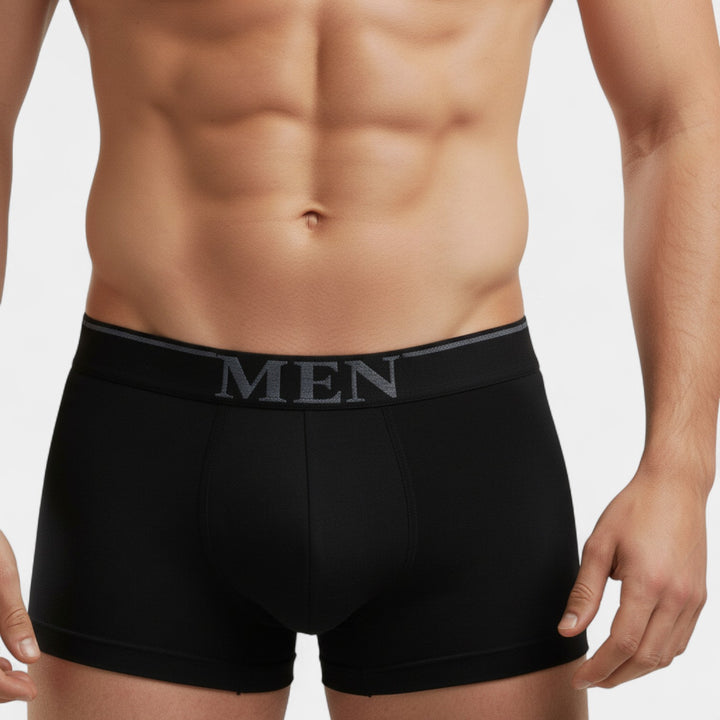 3er-Pack Herren nahtlose Boxershorts aus Baumwolle – dehnbarer Komfort