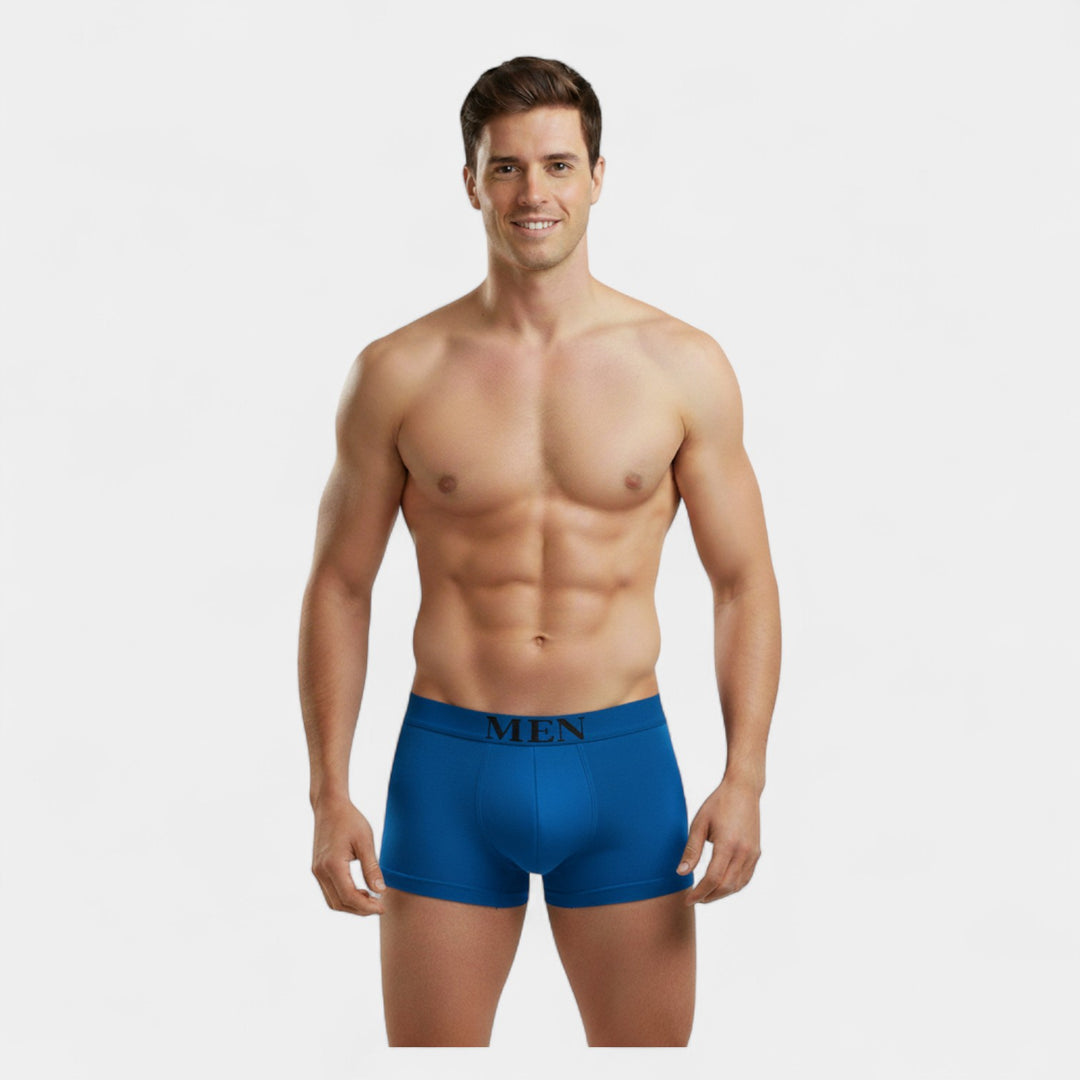 3er-Pack Herren nahtlose Boxershorts aus Baumwolle – dehnbarer Komfort