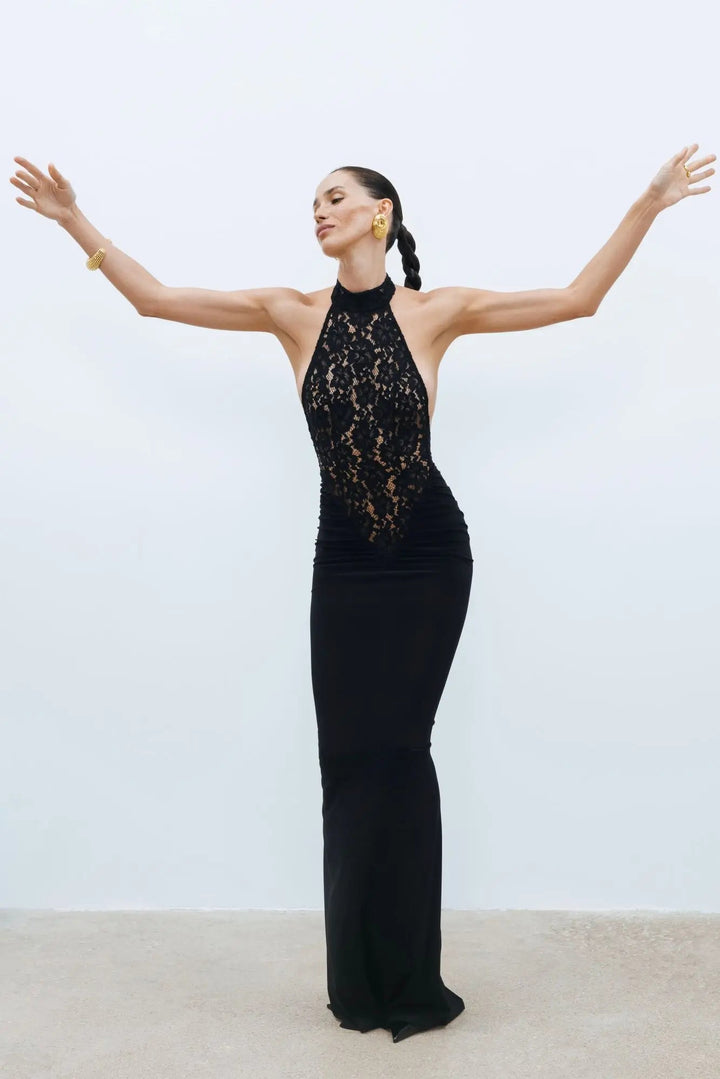 Nahtloses Bodycon-Kleid für Damen mit hoher Taille – Eng anliegender Schnitt
