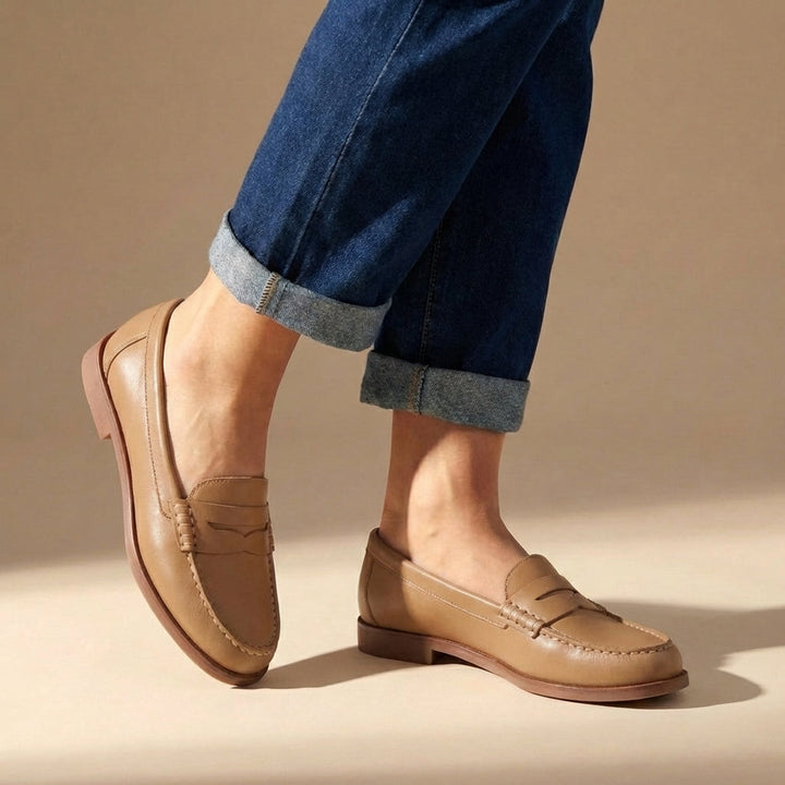 Mocassini Penny Uomo – Cucitura Moc-Toe e Zip Classica