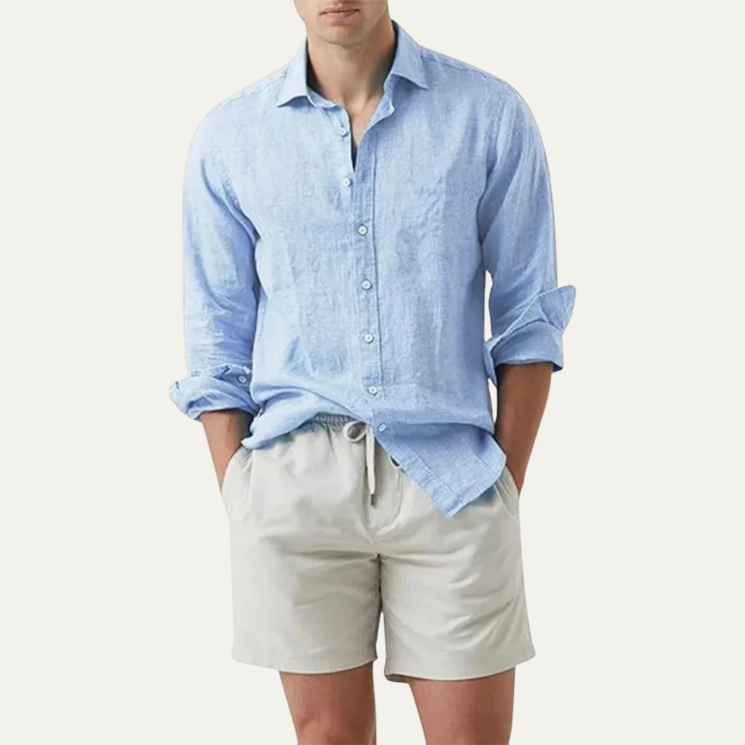 Lightweight and Breathable Men's Shirt – Smart Casual Fit
