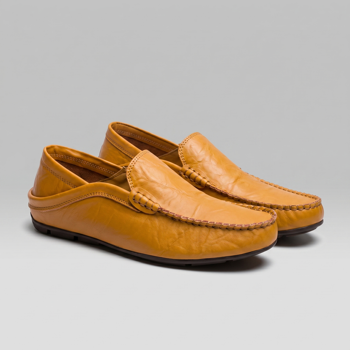 Mocassini da uomo da viaggio – stile slip-on pieghevole ed elegante